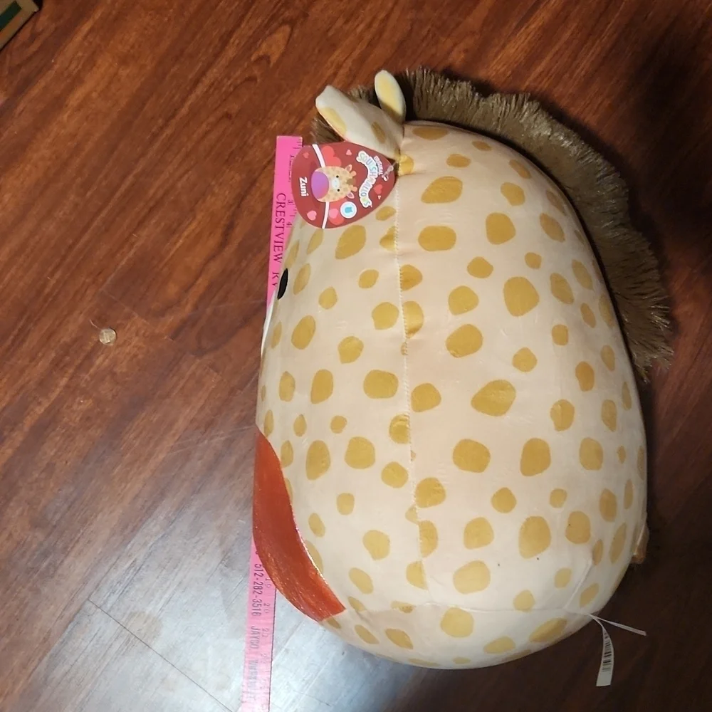 Squishmallows Zuni giraffe 16 inch new first time market Valentines Day